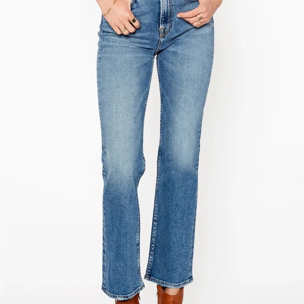 NOEND Dru Mom Straight Jeans